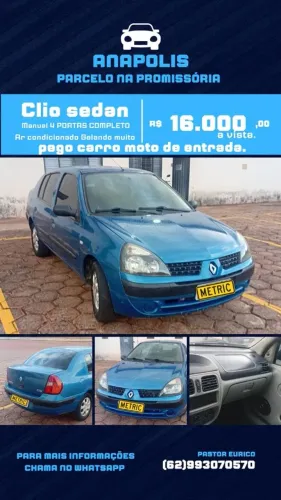 Renault Clio Sed.rt/privil.1.0/1.0 Hi-pow.16v 4P 2003