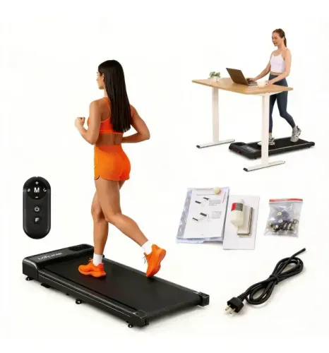 Esteira Elétrica Ergométrica Ginástica Corrida Cor Preto 220v