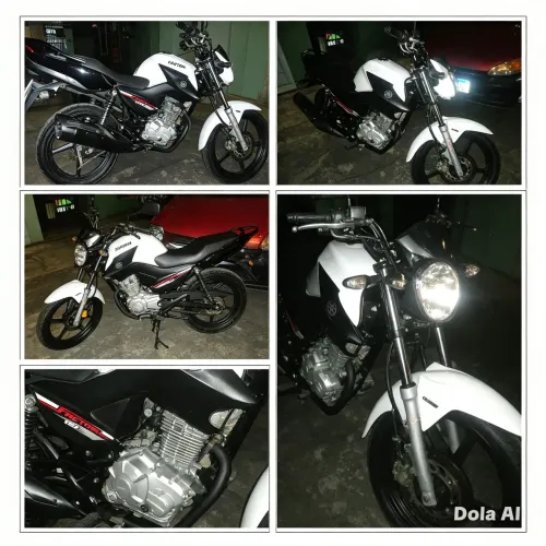 Vendo moto Yamaha factor 150 ED, completa com painél dgital, partida elétrica, rodas liga