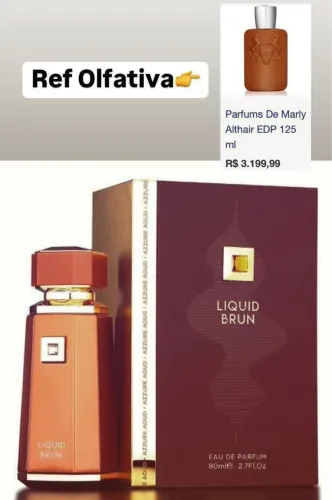 Perfume árabe Liquid Brun 100ml