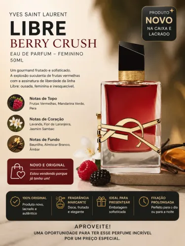 Perfume Libre Berry Crush