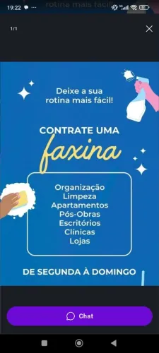 Faço faxina