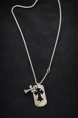 Corrente DogTag Chrome Hearts 
