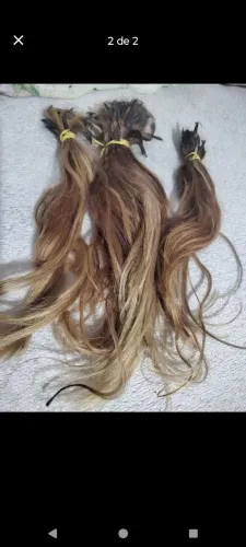 Vendo cabelo humano loiro