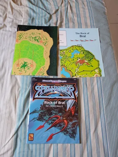 Livro rpg ad&d2e Spelljammer Rock of Bral