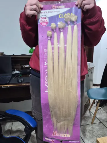 cabelo sintético loiro