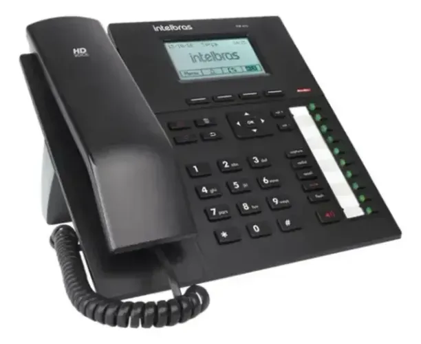 Telefone Intelbras Tip 425 Display Viva-voz Preto