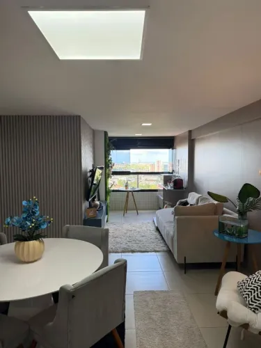 Alto padrão com vista privilegiada: 110m², 3 suítes e lazer de resort