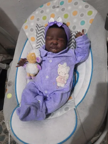 Bebe reborn afro serenity