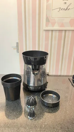  Espremedor de Frutas Mondial Turbo Premium 250W Inox Bivolt