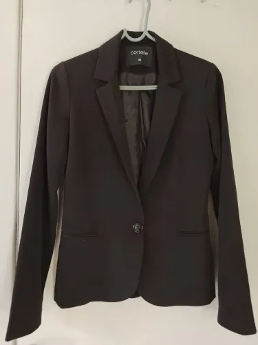 Blazer Cortelle preto feminino 36