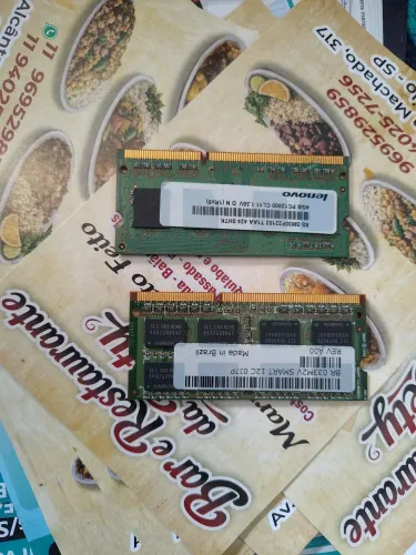 Memória para notebook 4 gb ddr3