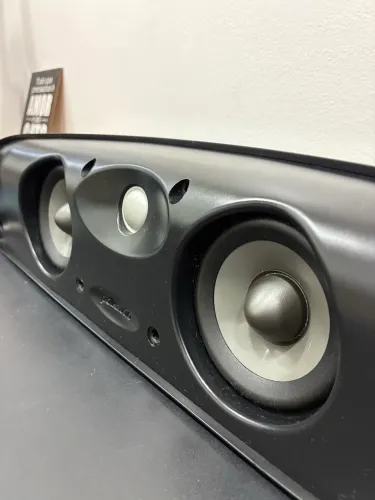 CAIXA CENTRAL POLK ÁUDIO - TL 2 BLACKSTONE - HIFI -