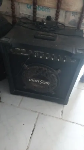 Amplificador - caixa de som para violão e guitarra de som