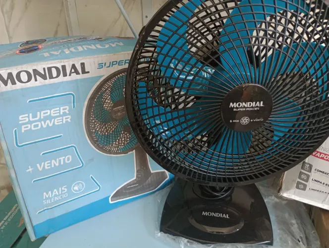 Ventilador 220v e pás silencioso 
