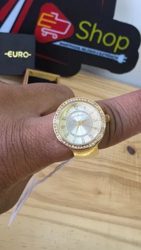 Relógio Anel Euro Dourado Feminino - EU2035YUV/4DI