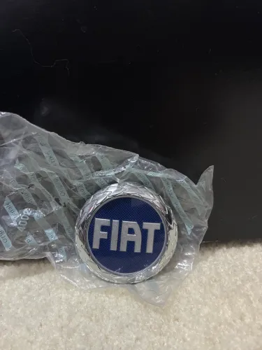 Emblema logo Fiat Azul ORIGINAL