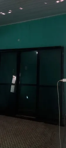 Porta de vidro para barbearia varanda etc troco em telefone prata 