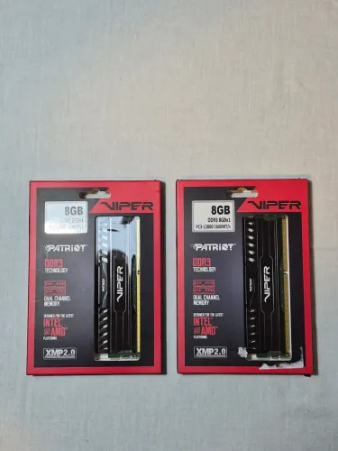 Memória Patriot Viper 16GB (2x8GB) DDR3 1600MHz CL10