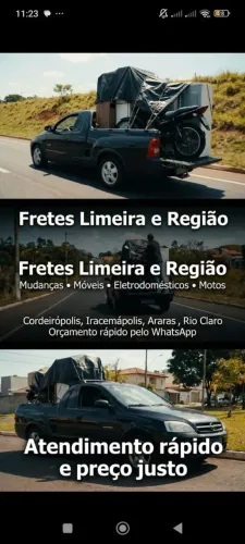 Faço Fretes na região de Limeira