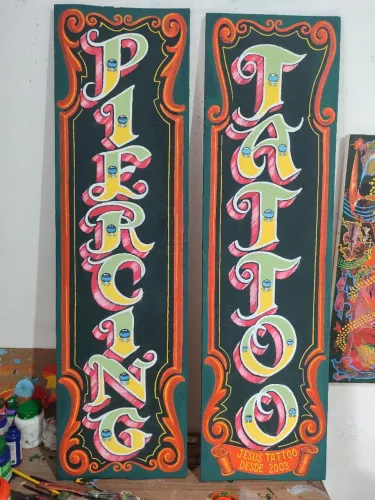 Letreiro personalizado