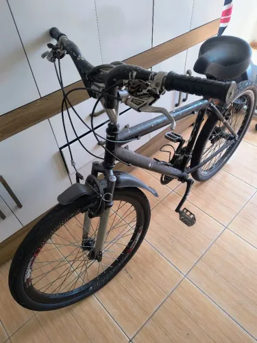 Bike de aluminio a venda