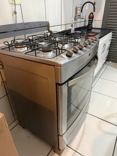 Fogão Brastemp 6 bocas 