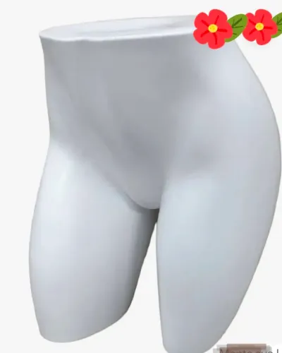 Manequim bumbum meia coxa para expor bermuda (contato *)