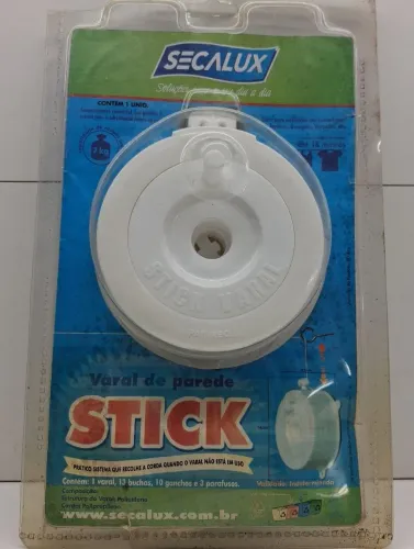 VARAL DE PAREDE STICK NOVO ATÉ 18METROS