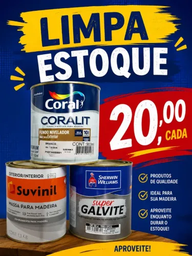 LIMPA Estoque 20.00 cada OPORTUNIDADE BAIRRO CIDADE NOVA BH 