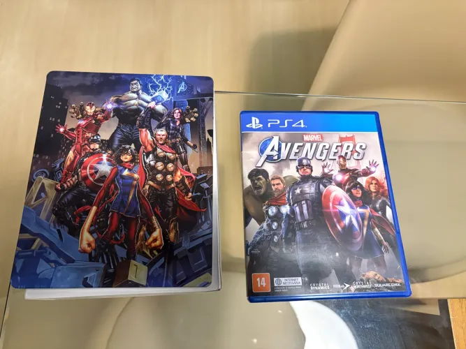 Marvel Avengers PS4 com Steelbook