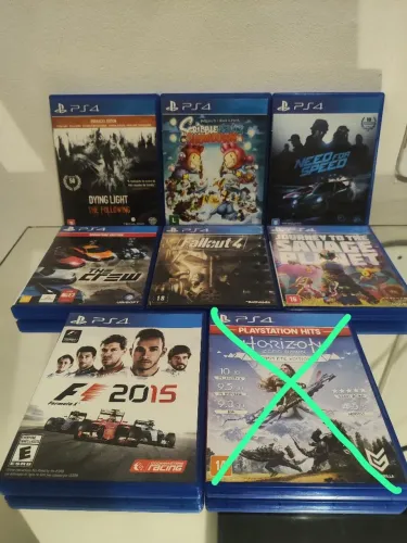 Jogos De PS4 (valor unitário)