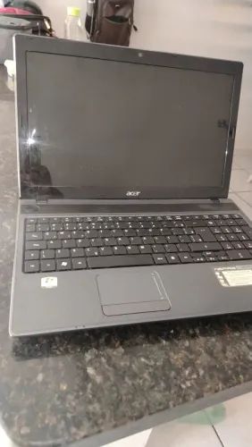 Notebook ACER USADO, NÃO LINGANDO POIS, TEM QUE TROCAR A VENTUINHA
