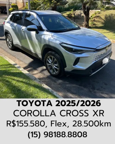 Toyota Corolla Cross XR 2.0 16V Flex AUT 2026