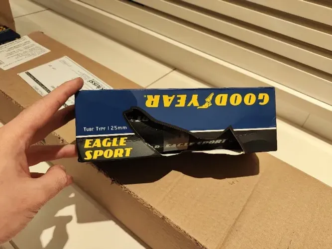 Par de Pneus Novos de Bicicleta GoodYear Tipo Tubo Estrada Road Speed