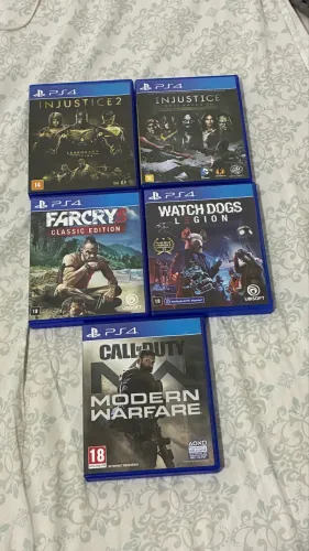 Jogos lote ps4 