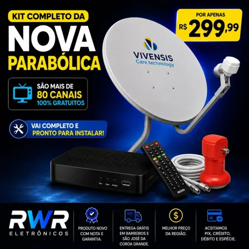 Kit Nova Parabólica (RWR SOM)
