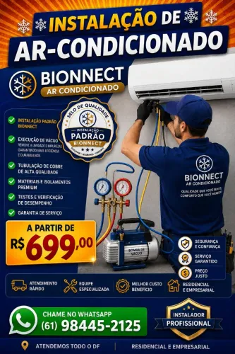 Instalação de Ar Condicionado em Brasília