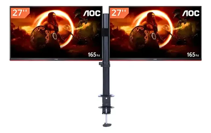 Suporte 2 Monitores Articulado Ajustável