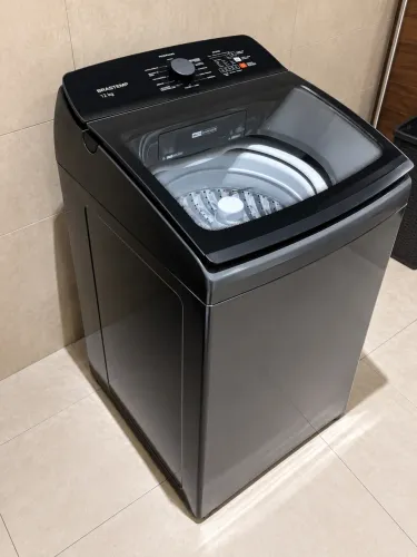 Máquina de Lavar Brastemp 13 Kg BWK13A9 Ciclo Tira Manchas Advanced Platinum 110V
