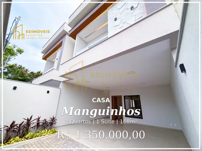 Exclusiva Casa em Manguinhos  Ideal para Famílias que Buscam Conforto