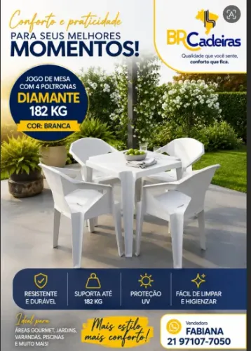 Mesa com poltronas 3D