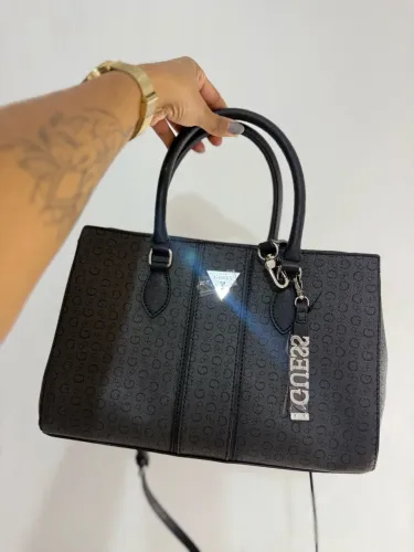Bolsa Guess original cinza chumbo