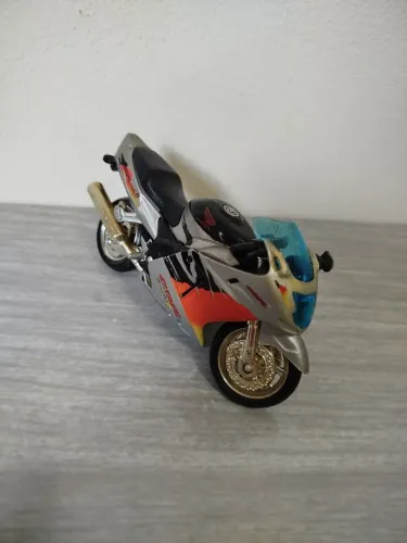Mini moto detalhe laranja