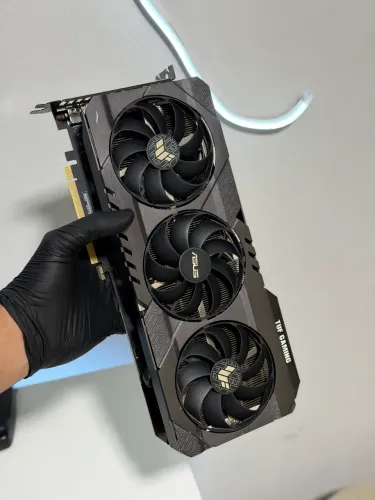 Placa de Vídeo RTX 3070 8GB Asus TUF Gaming - Pego troca
