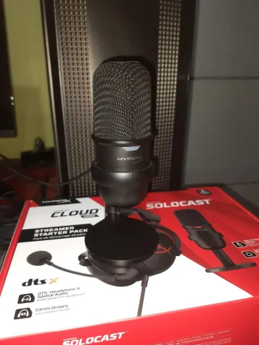 Microfone Hyperx Solocast