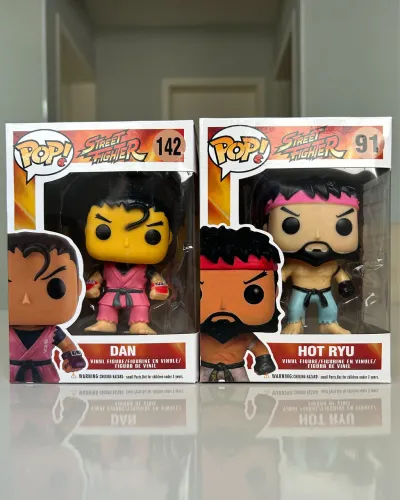 Funkos Pop Street Fighter Valor Unitário 