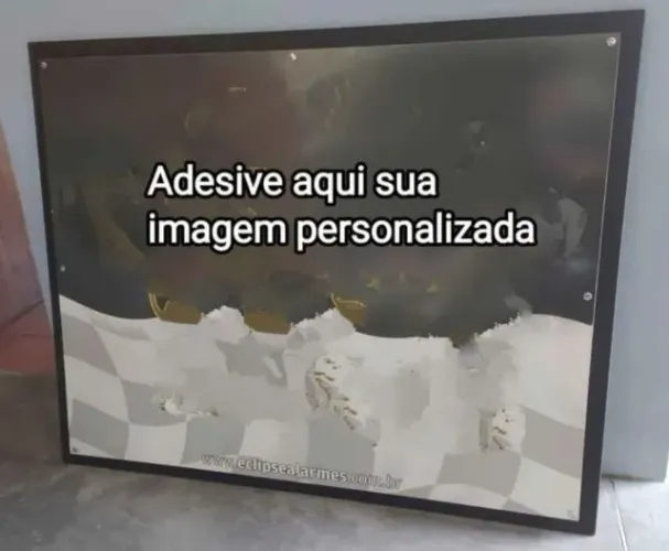 Quadros de Madeira duplos para adesivar ou pintar suas imagens