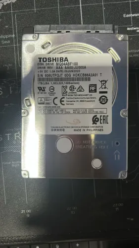 HD 1TB para notebook novissimo!