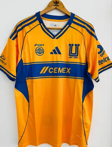 Camisa Tigres do Mexico 2025/26 (Pronta Entrega)
